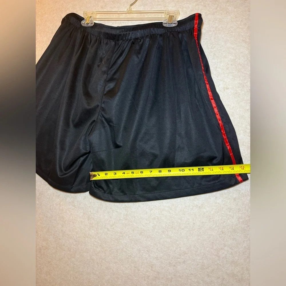 Men's Boxer Boxing Black Red Athletic Mesh Shorts Brawler Co. Size 2XL NWOT